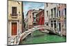 Romantic Venetian Canals-Maugli-l-Mounted Photographic Print