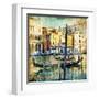 Romantic Venice - Artwork In Painting Style-Maugli-l-Framed Art Print