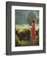 Romantic Walk, 1901-1902-Giuseppe Pellizza da Volpedo-Framed Giclee Print