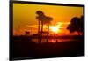 Romantic Walk along the Ocean at Sunset-Philippe Hugonnard-Framed Photographic Print