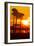 Romantic Walk along the Ocean at Sunset-Philippe Hugonnard-Framed Photographic Print