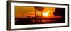 Romantic Walk along the Ocean at Sunset-Philippe Hugonnard-Framed Photographic Print