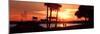 Romantic Walk along the Ocean at Sunset-Philippe Hugonnard-Mounted Premium Photographic Print