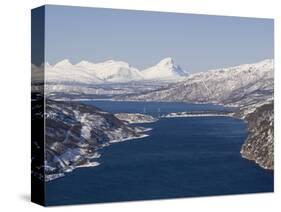 Rombakfjord From Ofoten Railway, Narvik, Nordland, Norway, Scandinavia, Europe-Rolf Richardson-Stretched Canvas