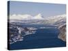 Rombakfjord From Ofoten Railway, Narvik, Nordland, Norway, Scandinavia, Europe-Rolf Richardson-Stretched Canvas