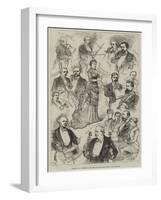 Romberg's Toy Symphony, Performance at St James's Hall-Charles Robinson-Framed Giclee Print