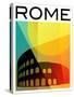 Rome 1-Cory Steffen-Stretched Canvas