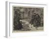 Rome, a Sketch in the Convent Garden of Gesu E Maria-null-Framed Giclee Print