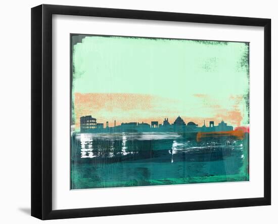 Rome Abstract Skyline I-Emma Moore-Framed Art Print