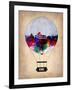 Rome Air Balloon-NaxArt-Framed Art Print