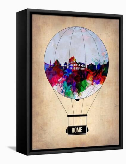 Rome Air Balloon-NaxArt-Framed Stretched Canvas