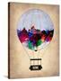 Rome Air Balloon-NaxArt-Stretched Canvas