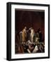 Rome Antique :  Le Marche Aux Esclaves a Rome  (The Slave Market in Rome) Une Esclave Nue Sur Une E-Jean Leon Gerome-Framed Giclee Print