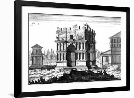 Rome, Arch Janus, C1760-null-Framed Premium Giclee Print