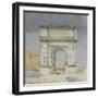 Rome, Arch of Titus, 1891-Charles Rennie Mackintosh-Framed Giclee Print