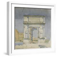 Rome, Arch of Titus, 1891-Charles Rennie Mackintosh-Framed Giclee Print