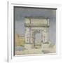 Rome, Arch of Titus, 1891-Charles Rennie Mackintosh-Framed Giclee Print