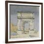 Rome, Arch of Titus, 1891-Charles Rennie Mackintosh-Framed Giclee Print