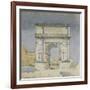 Rome, Arch of Titus, 1891-Charles Rennie Mackintosh-Framed Giclee Print