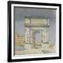 Rome, Arch of Titus, 1891-Charles Rennie Mackintosh-Framed Giclee Print