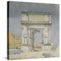 Rome, Arch of Titus, 1891-Charles Rennie Mackintosh-Stretched Canvas