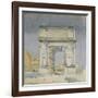 Rome, Arch of Titus, 1891-Charles Rennie Mackintosh-Framed Giclee Print