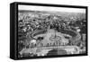 Rome as Seen from the Cupola of St Peter's, 1926-null-Framed Stretched Canvas