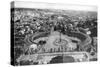 Rome as Seen from the Cupola of St Peter's, 1926-null-Stretched Canvas