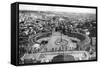 Rome as Seen from the Cupola of St Peter's, 1926-null-Framed Stretched Canvas