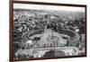 Rome as Seen from the Cupola of St Peter's, 1926-null-Framed Giclee Print