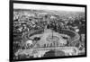 Rome as Seen from the Cupola of St Peter's, 1926-null-Framed Giclee Print