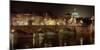 Rome at night-Vadim Ratsenskiy-Mounted Art Print