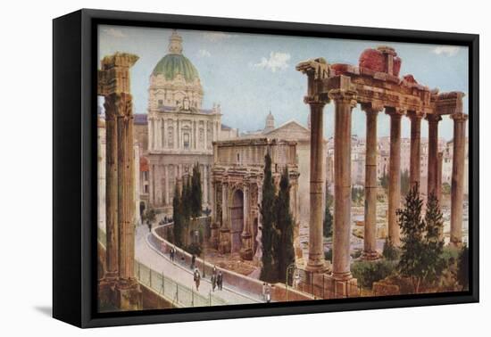 Rome', c1930s-Ewing Galloway-Framed Stretched Canvas