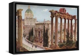 Rome', c1930s-Ewing Galloway-Framed Stretched Canvas