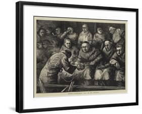 Rome, Candlemas Day in St Peter'S-Henry Woods-Framed Giclee Print