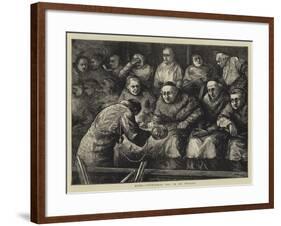 Rome, Candlemas Day in St Peter'S-Henry Woods-Framed Giclee Print