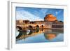 Rome - Castel Saint Angelo, Italy-TTstudio-Framed Photographic Print