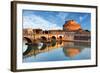 Rome - Castel Saint Angelo, Italy-TTstudio-Framed Photographic Print