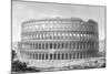 Rome, Colosseum 1855-JA Levail-Mounted Photographic Print