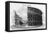 Rome, Colosseum C1820-null-Framed Stretched Canvas