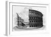 Rome, Colosseum C1820-null-Framed Art Print