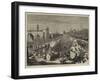 Rome, Excavations in the Forum Romanum-null-Framed Giclee Print