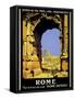 Rome Express Rome, Par le Train de Luxe-null-Framed Stretched Canvas