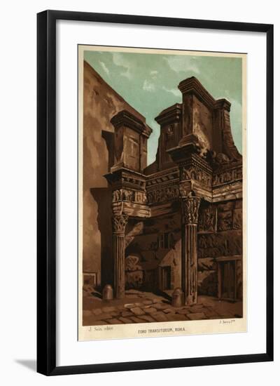 Rome, Forum 1891-null-Framed Art Print