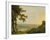 Rome from the Villa Madama, During or Post 1753-Richard Wilson-Framed Giclee Print