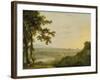 Rome from the Villa Madama, During or Post 1753-Richard Wilson-Framed Giclee Print