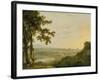 Rome from the Villa Madama, During or Post 1753-Richard Wilson-Framed Giclee Print