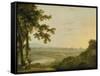Rome from the Villa Madama, During or Post 1753-Richard Wilson-Framed Stretched Canvas