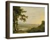 Rome from the Villa Madama, During or Post 1753-Richard Wilson-Framed Giclee Print