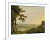 Rome from the Villa Madama, During or Post 1753-Richard Wilson-Framed Giclee Print